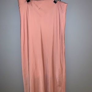 Light Pink Slip Skirt